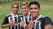 Pascini, Pedrinho e Índio são três dos principais nomes do Atlético na Copinha (foto: Divulgação/Galo Na Base)