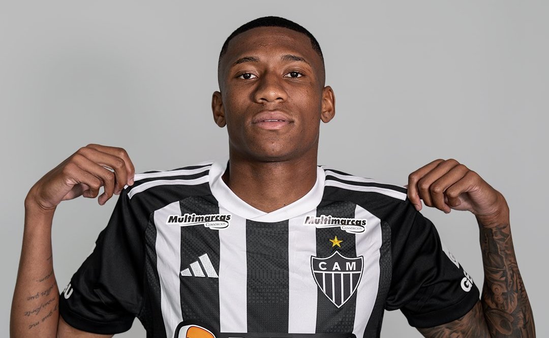 Patrick, novo volante do Atlético (foto: Divulgação/Atlético)