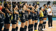 O Praia Clube lidera a Superliga Feminina de Vôlei (foto: Eliezer Esportes/Praia Clube)