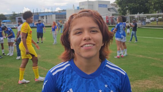 Gabriela Rodríguez, jogadora do Cruzeiro (foto: João Victor Pena/No Ataque)