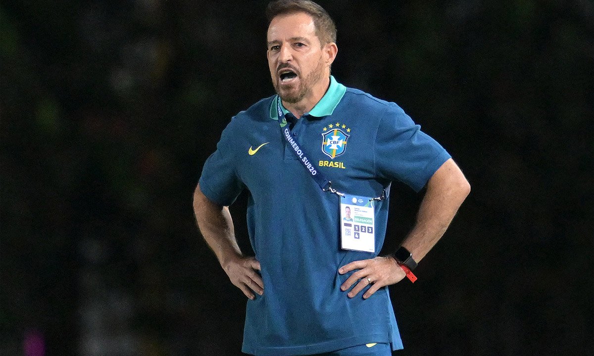 Ramon Menezes, ex-técnico do Brasil Sub-20 (foto: JUAN BARRETO / AFP)