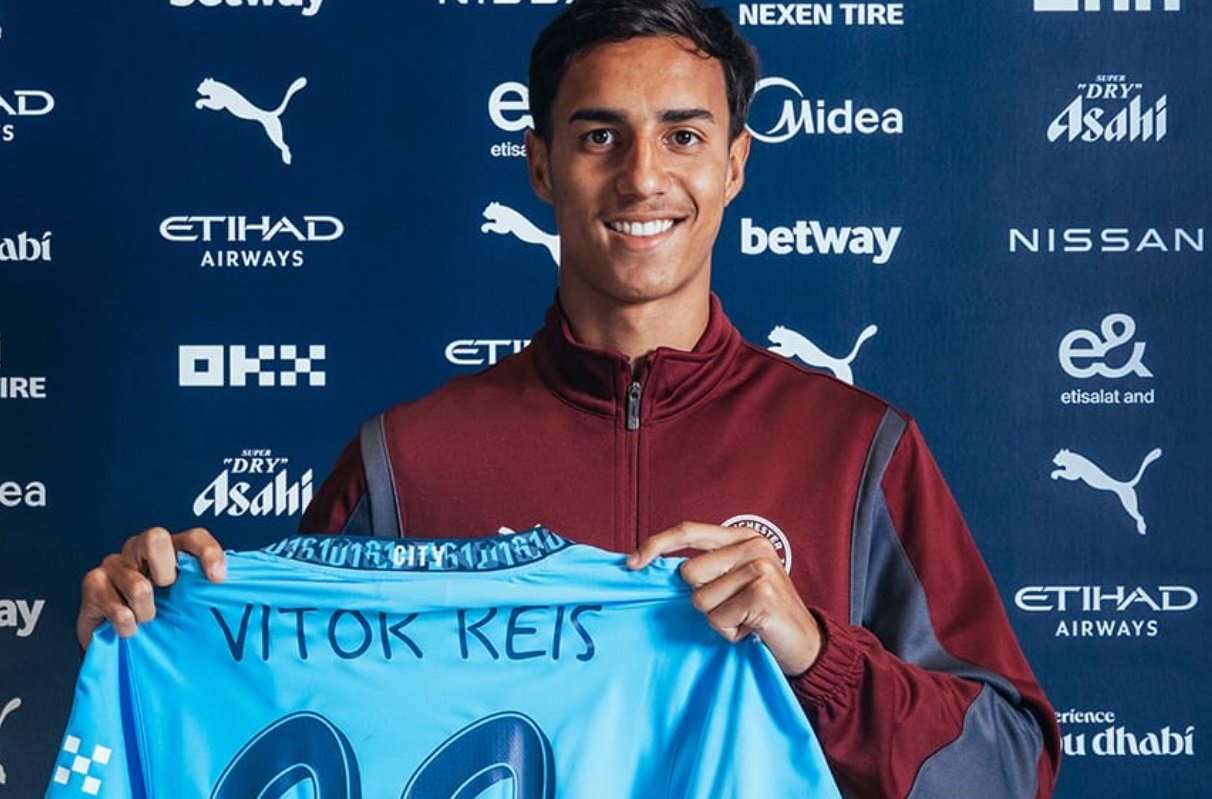 Vitor Reis, do City (foto: Reprodução)