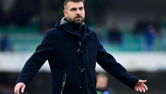 Paolo Zanetti, treinador do Hellas Verona (foto: Piero CRUCIATTI / AFP)