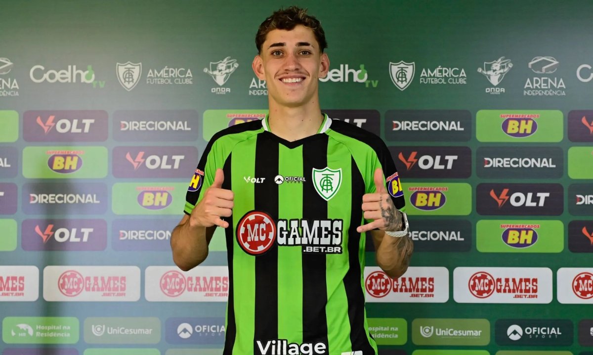 Stênio, reforço do América (foto: Mourão Panda/América)