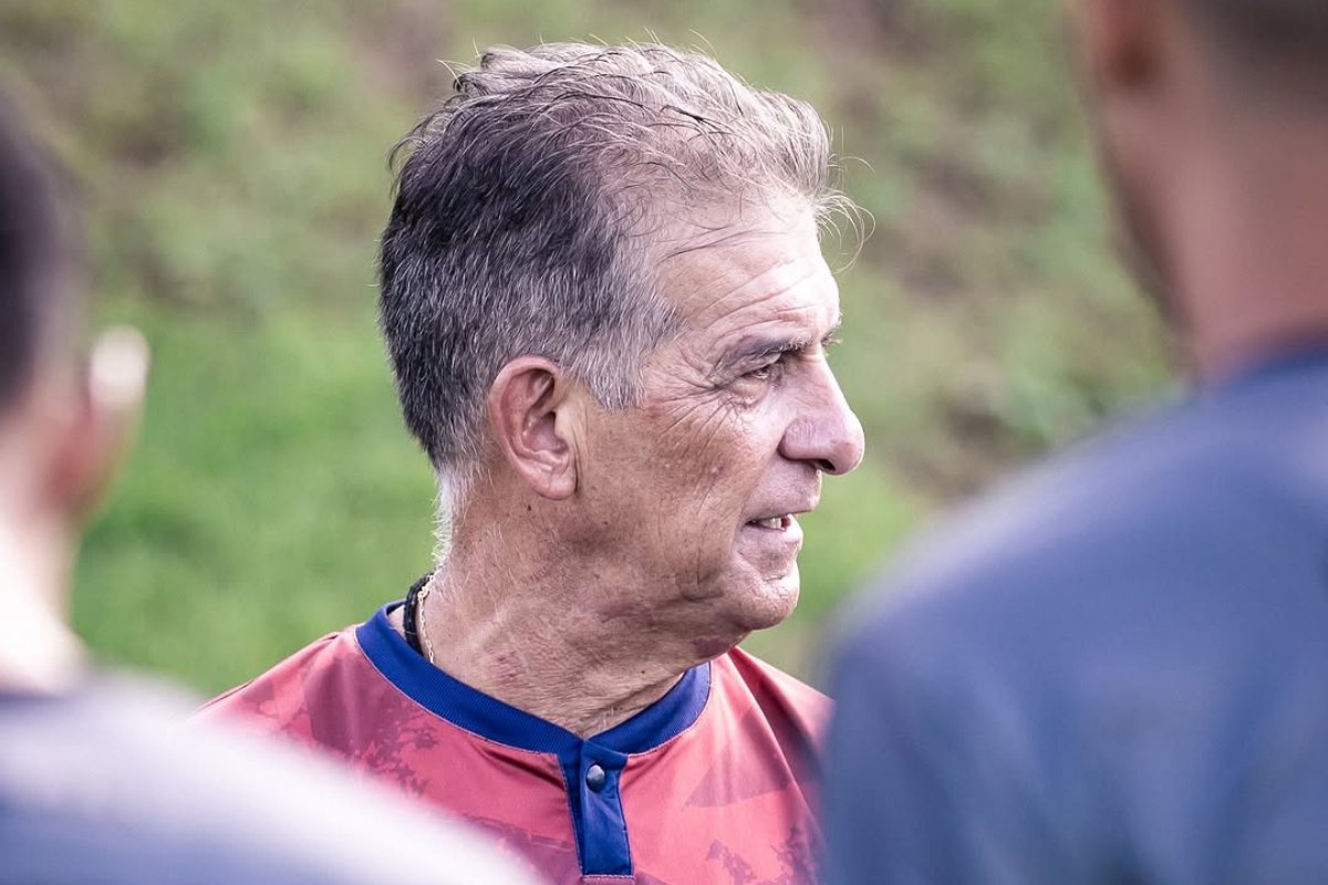 Ricardo Drubscky, técnico do Itabirito (foto: Rafael Leandro / Itabirito)