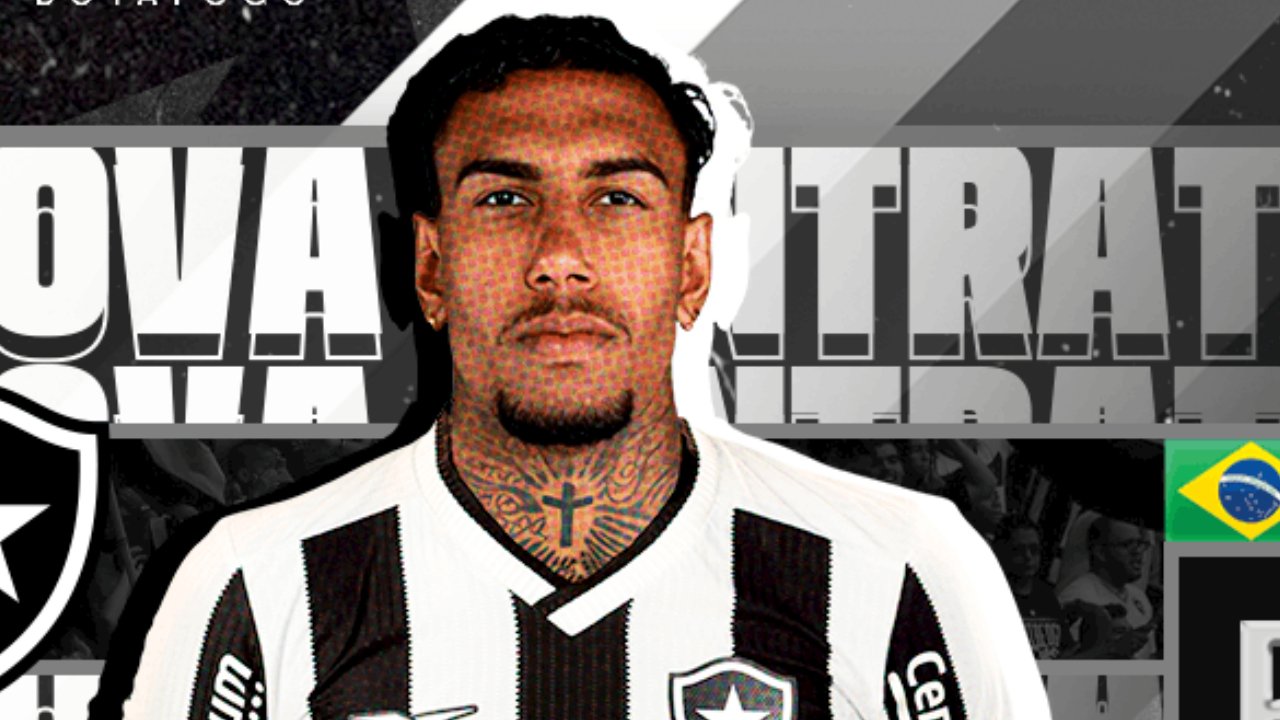 Rwan Cruz, novo jogador do Botafogo (foto: Divulgação Botafogo)