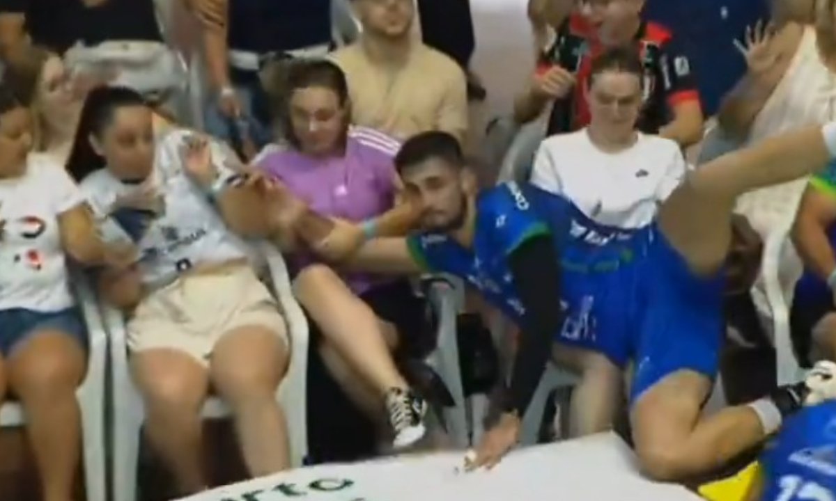 Jogo da Superliga Masculina de Vôlei (foto: Reprodução)