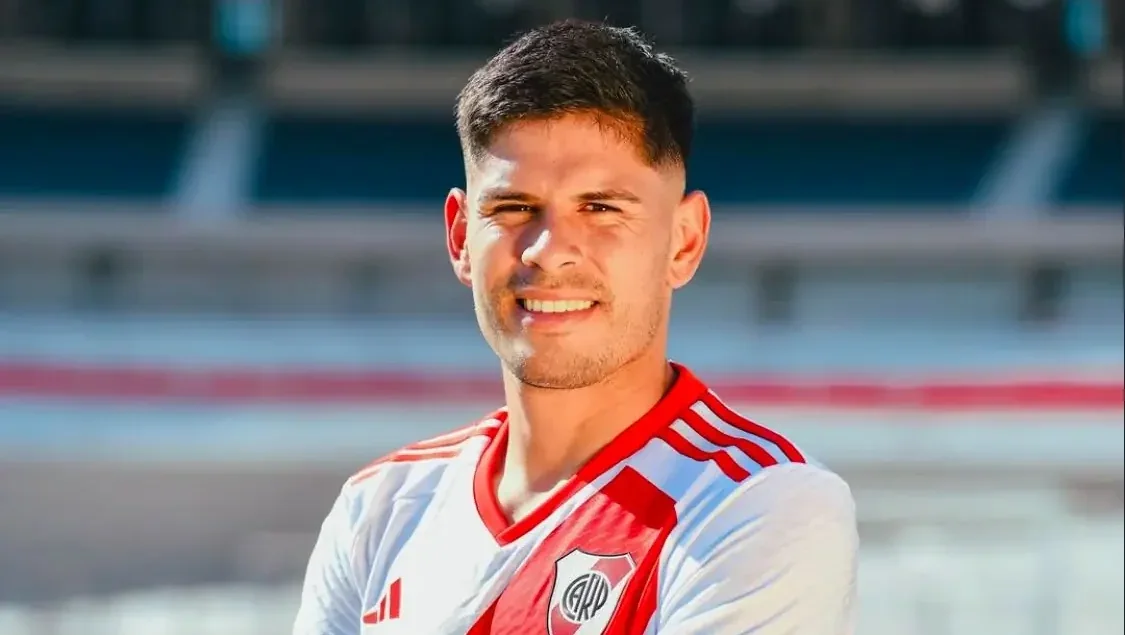 Augustín Sant’anna, ex-jogador do River Plate (foto: Divulgação / River Plate)