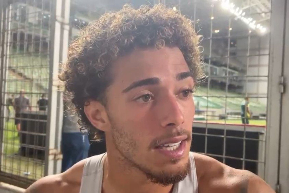 Figueiredo, atacante do América, em entrevista (foto: Izabela Baeta / No Ataque)