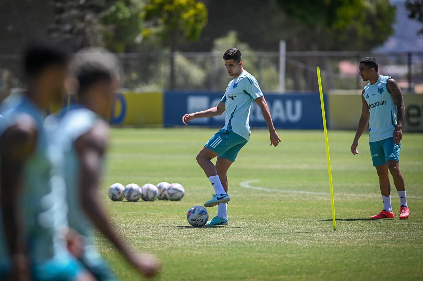 Mateo Gamarra, zagueiro do Cruzeiro (foto: Leandro Couri/EM/D.A Press)
