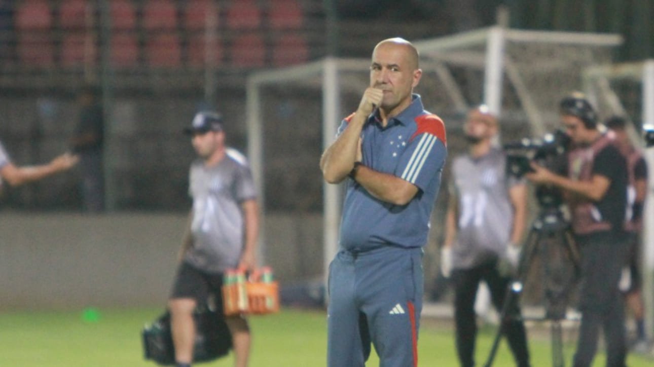 Leonardo Jardim, técnico do Cruzeiro (foto: Edesio Ferreira/EM/D.A Press)
