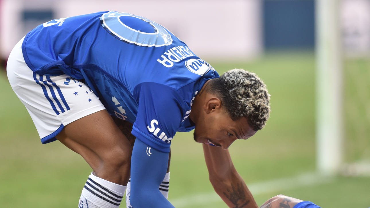 Matheus Pereira, meio-campista do Cruzeiro (foto: Ramon Lisboa/EM/D.A Press)