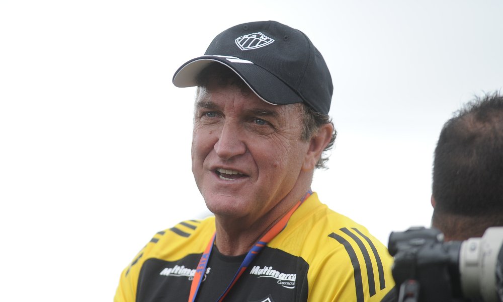 Cuca, treinador do Atlético (foto: Alexandre Guzanshe/EM/DA.Press)