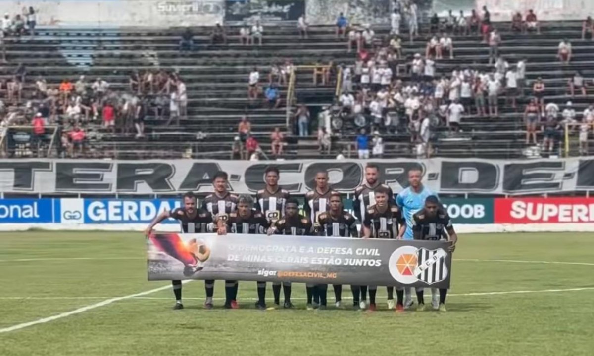 Democrata-GV em jogo do Mineiro (foto: Reprodução/Instagram)