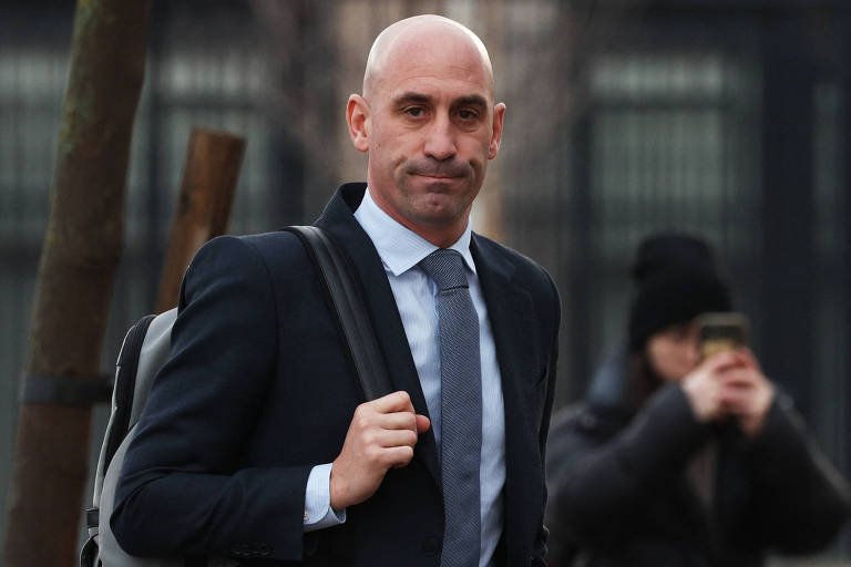 Rubiales, ex-presidente da Federação Espanhola de Futebol (foto: Violeta Santos Moura - 12.fev.2025/Reuters)