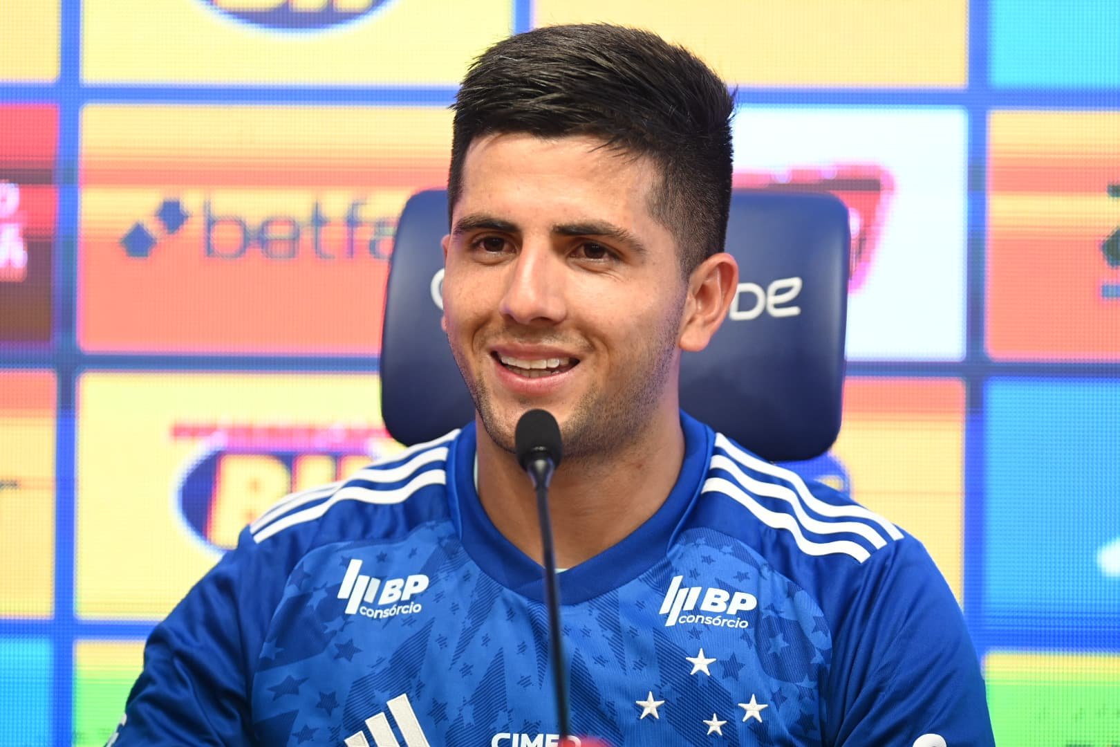 Mateo Gamarra, zagueiro do Cruzeiro (foto: Leandro Couri/EM/D.A Press)