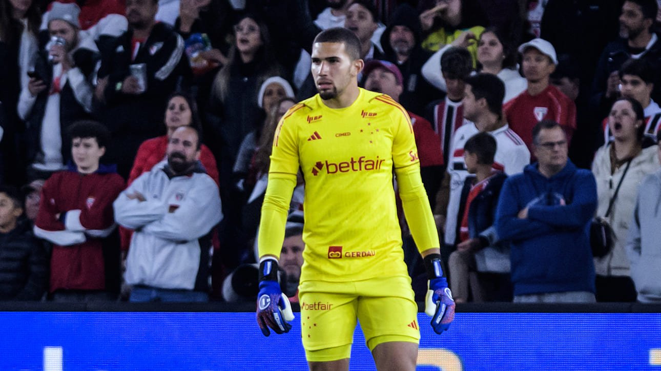 Léo Aragão, goleiro do Cruzeiro (foto: Gustavo Aleixo/Cruzeiro)