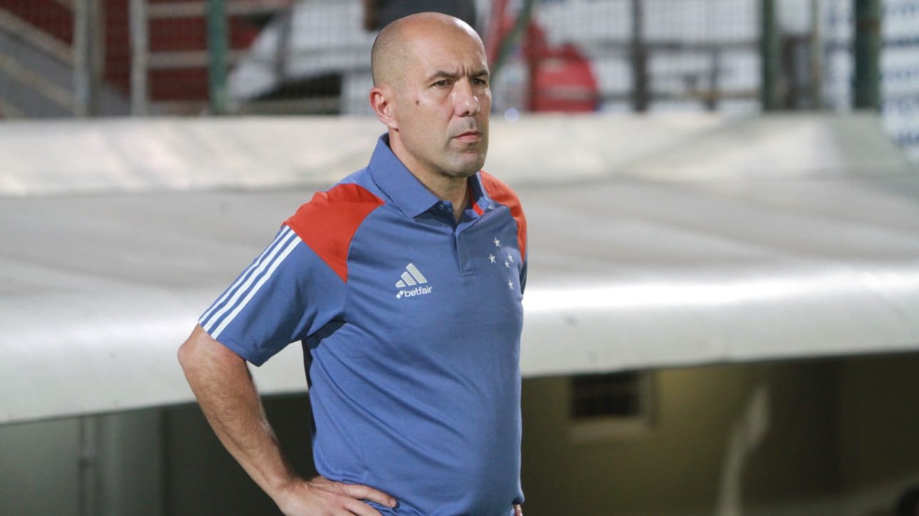 Leonardo Jardim, técnico do Cruzeiro (foto: Edesio Ferreira/EM/D.A Press)
