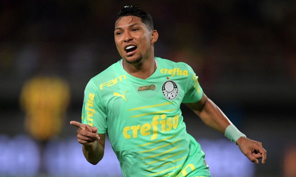 Rony deixou o Palmeiras com 70 gols em 284 jogos - (foto: Raul Arboleda/AFP)