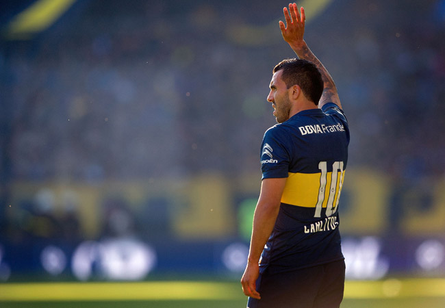 Carlos Tévez terminou sua carreira como jogador da Boca Juniors em 2021 - (foto: Alejandro Pagni/AFP)