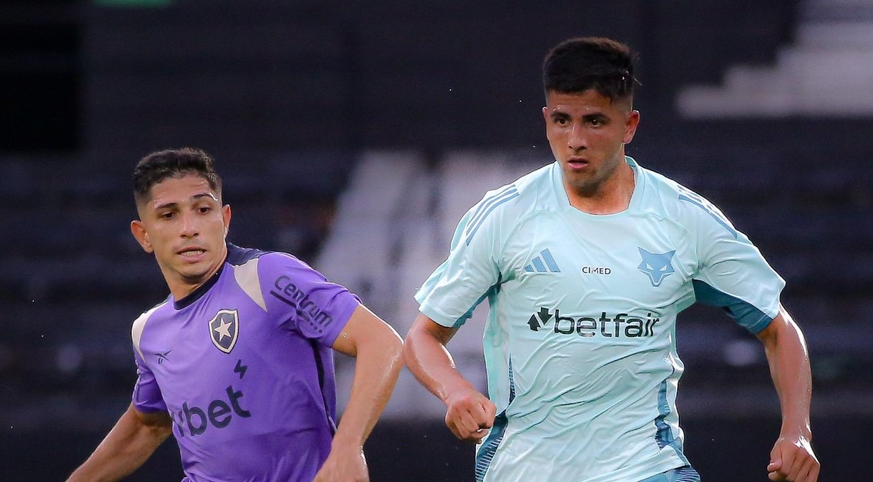 Botafogo empatou com Cruzeiro (foto: Arthur Barreto/ Botafogo)