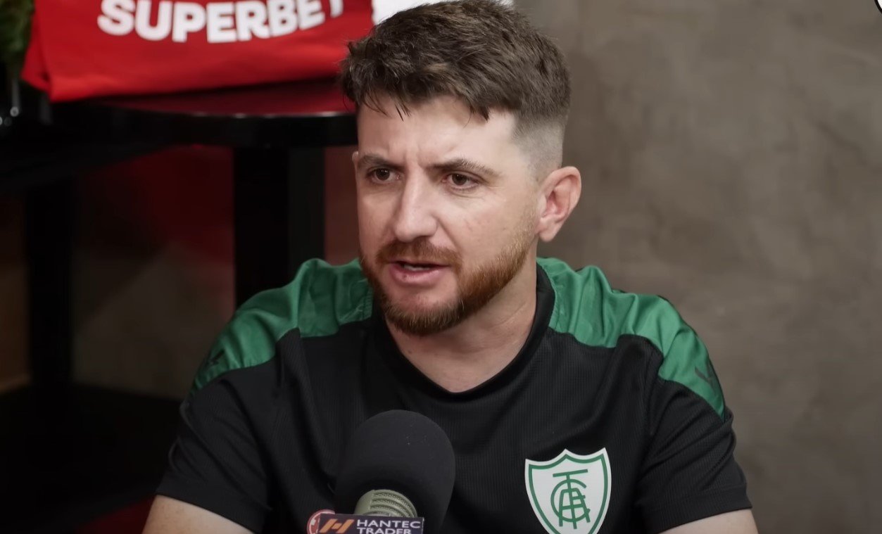 William Batista, técnico do América (foto: Reprodução/Charla Podcast)