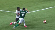 Palmeiras e São Paulo pela semifinal do Paulista (foto: Reprodução/Cazé TV)