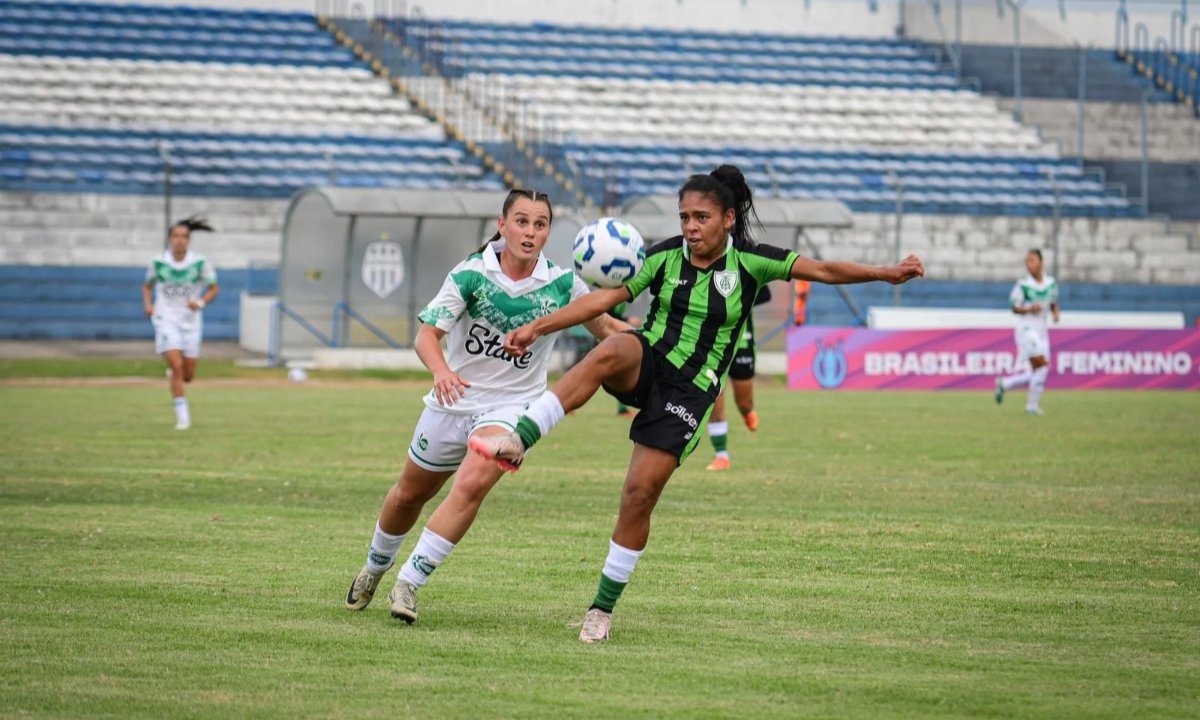 América e Juventude em jogo do Brasileiro Feminino (foto: Divulgação/América)