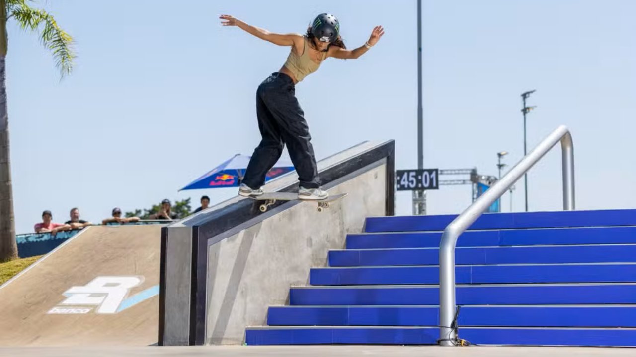 Rayssa Leal em etapa do STU (foto: Júlio Detefon / STU)