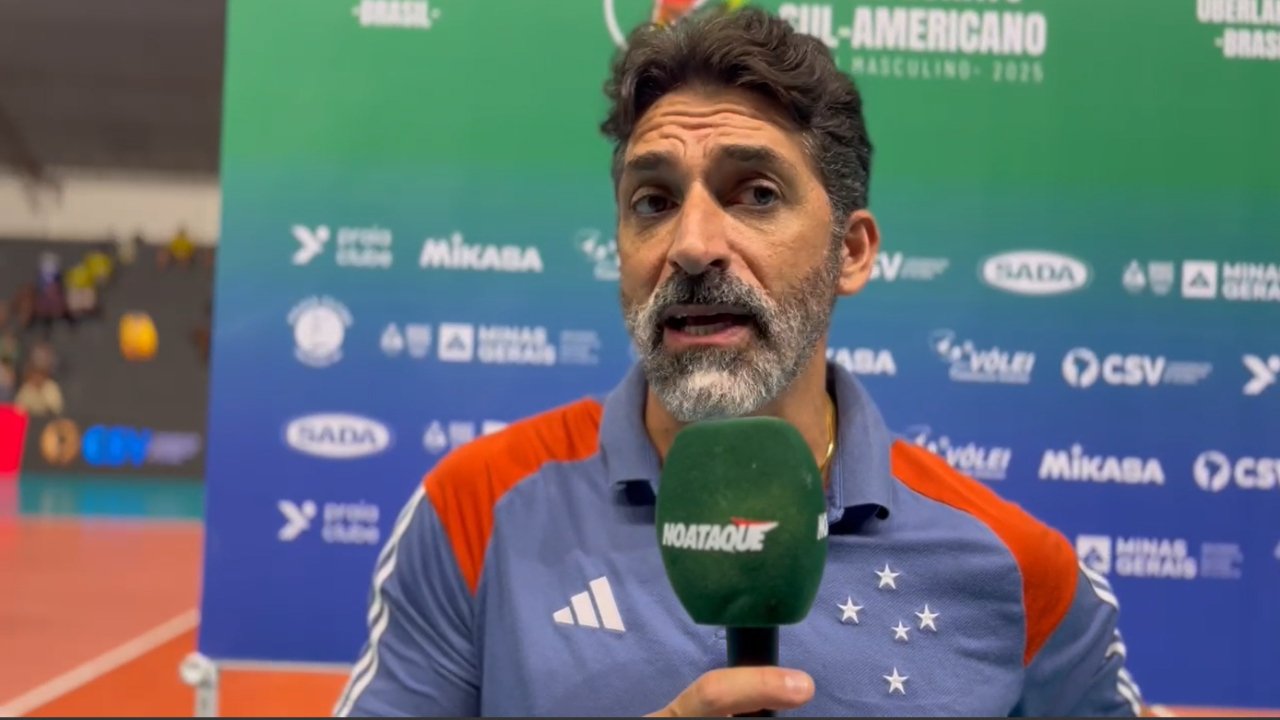 Filipe Ferraz, técnico do Cruzeiro (foto: Pedro Bueno / No Ataque)