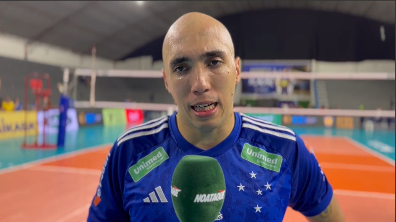 Matheus Brasília, levantador do Cruzeiro (foto: Pedro Bueno / No Ataque)