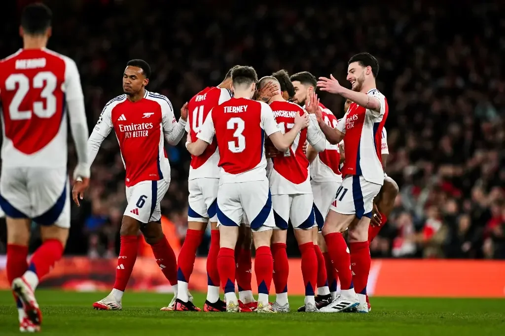 Arsenal está nas quartas de final da Champions (foto: Glyn KIRK/AFP)