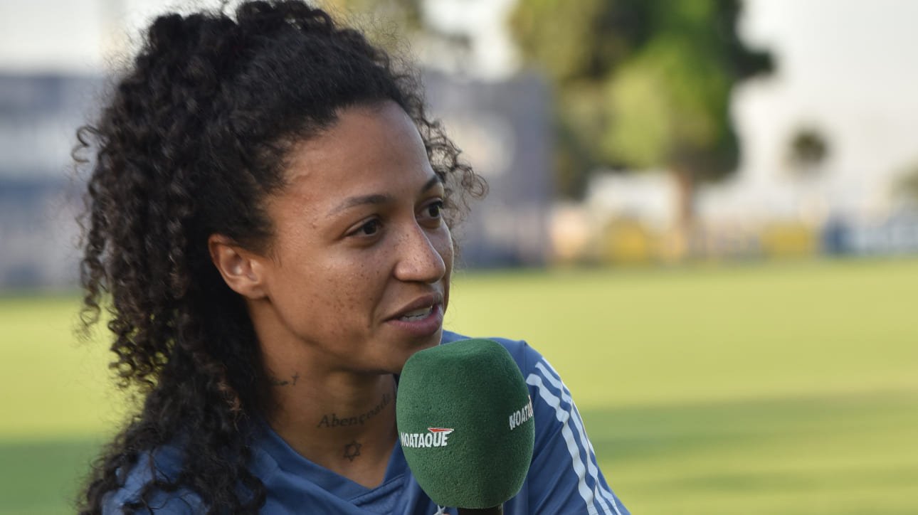 Byanca Brasil, atacante do Cruzeiro (foto: Ramon Lisboa/EM/D.A Press)