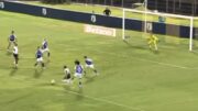 Limpia Fretes cometeu pênalti em Letícia na derrota do Cruzeiro para o Corinthians na Supercopa Feminina (foto: Reprodução)