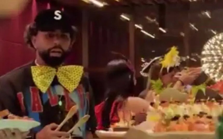 Gabigol curtiu resenha com Neymar (foto: Reprodução)