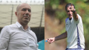 Leonardo Jardim e Renato Paiva tem nacionalidade portuguesa e comandam, respectivamente, Cruzeiro e Botafogo (foto: Alexandre Guzanshe/EM/D.A Press; Vítor Silva/Botafogo)