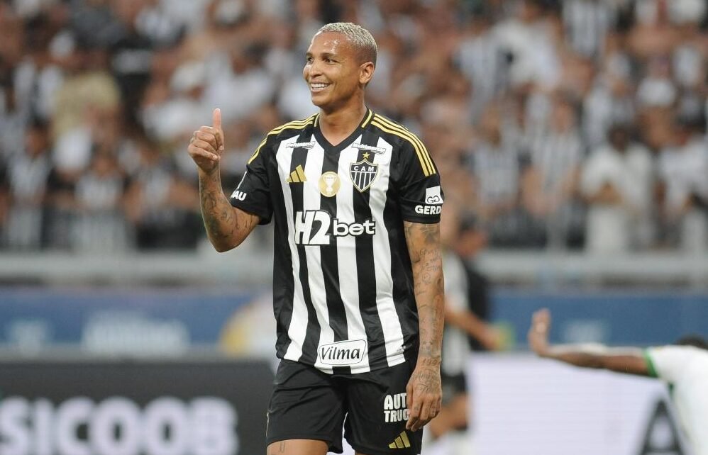 Deyverson marcou oito gols em 33 jogos pelo Atlético (foto: Alexandre Guzanshe/EM D.A Press)