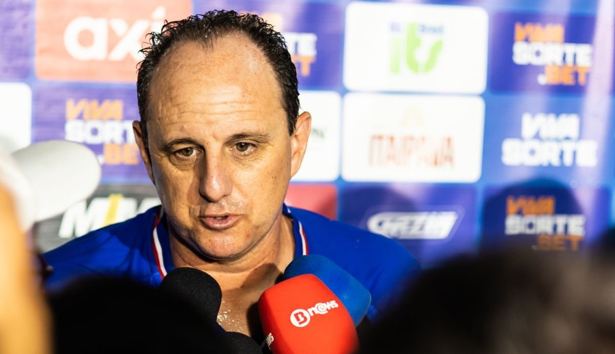 Rogério Ceni em entrevista após o título do Bahia (foto: Letícia Martins/EC Bahia)