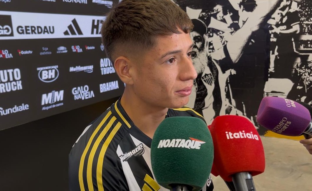 Ivan Román, novo zagueiro do Atlético (foto: Lucas Bretas/No Ataque)