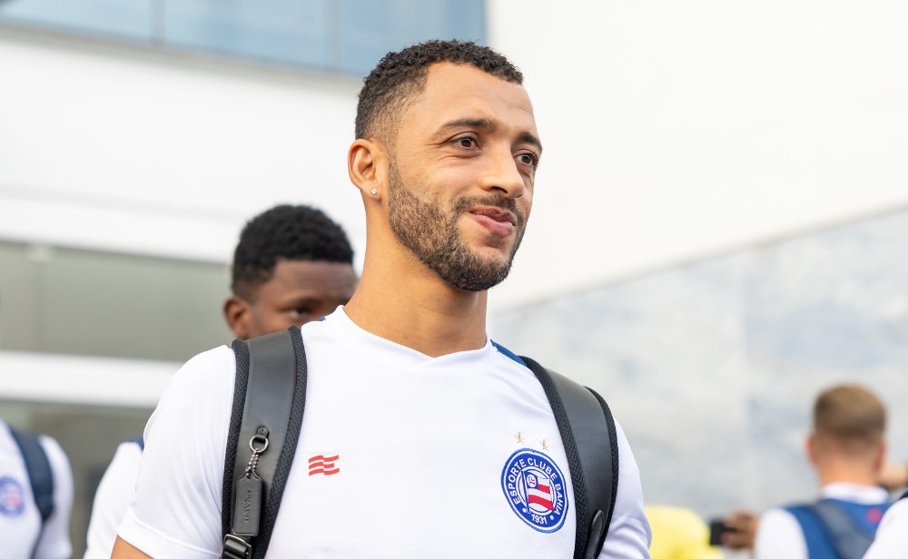 Vitor Hugo, zagueiro de 33 anos que está prestes a assinar com o Atlético (foto: Letícia Martins/Bahia)