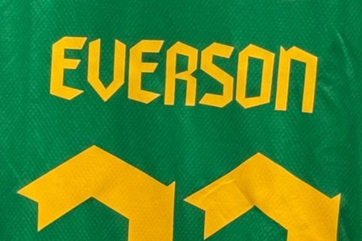 Detalhe da nova camisa de goleiro do Atlético (foto: Reprodução)