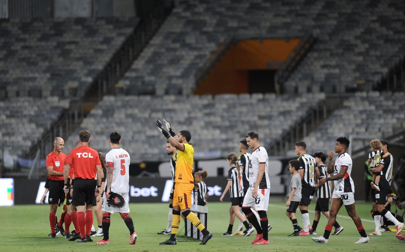 Atlético e Vitória (foto: Alexandre Guzanshe/EM/D.A. Press)