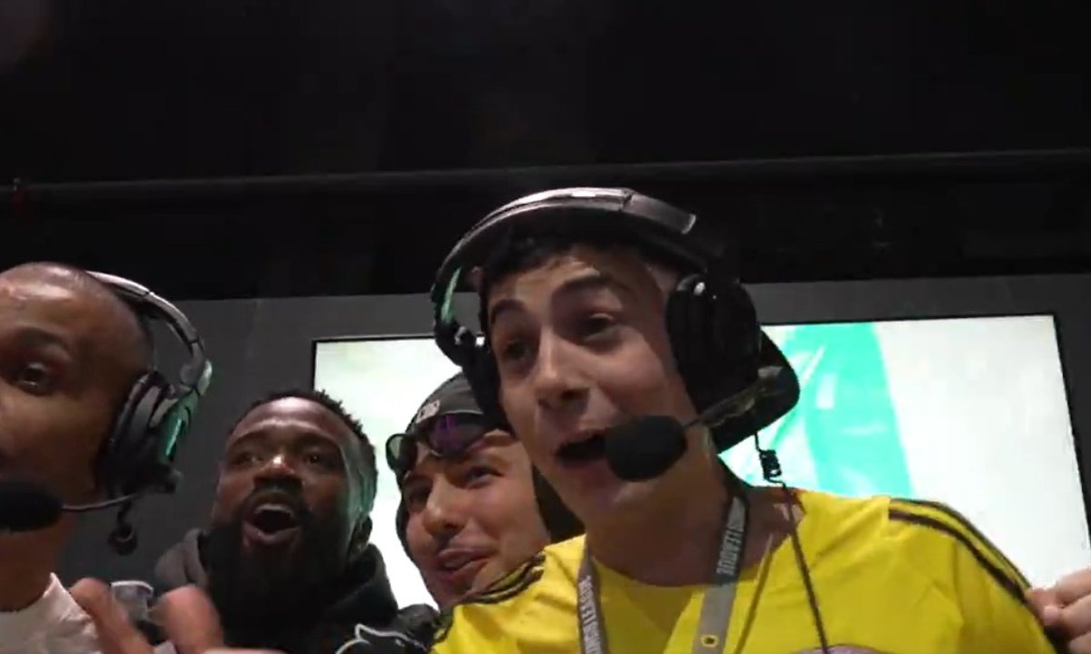 Time de MC Hariel venceu a primeira partida na Kings League (foto: Reprodução)