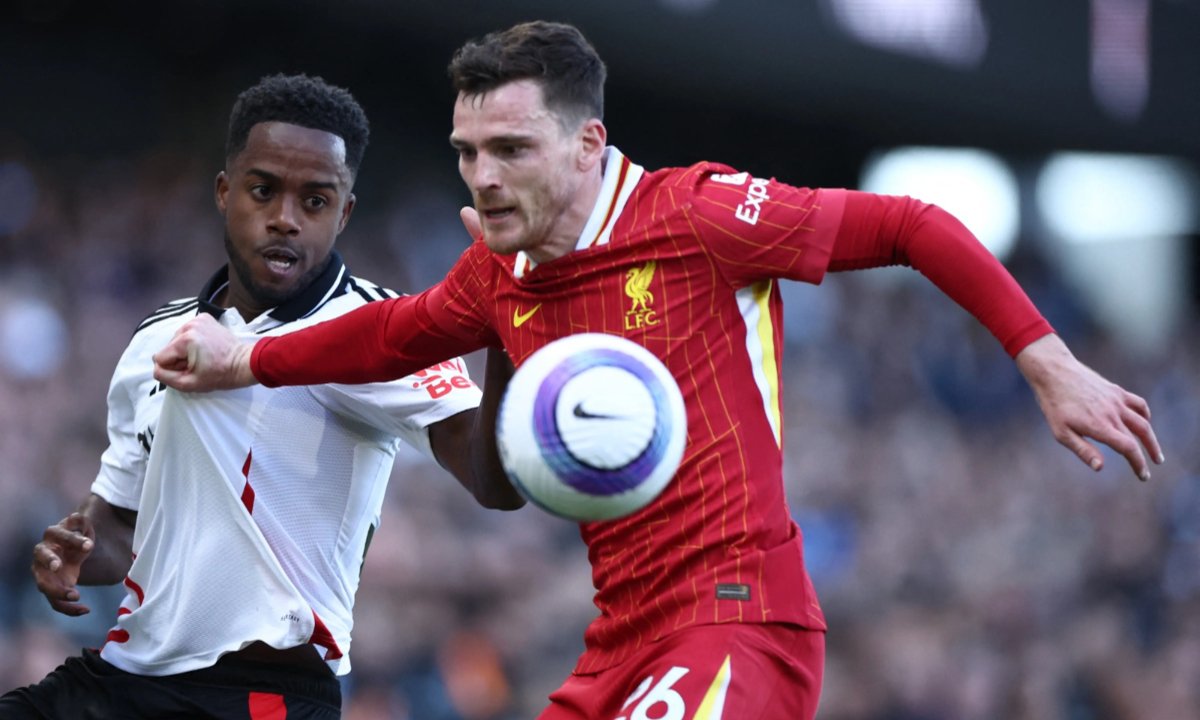 Liverpool perdeu para o Fulham (foto: AFP)