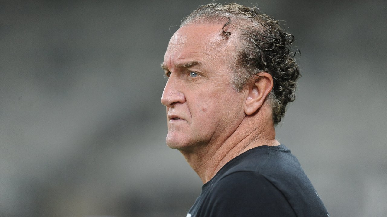 Cuca, treinador do Atlético (foto: Alexandre Guzanshe/EM/D.A. Press)