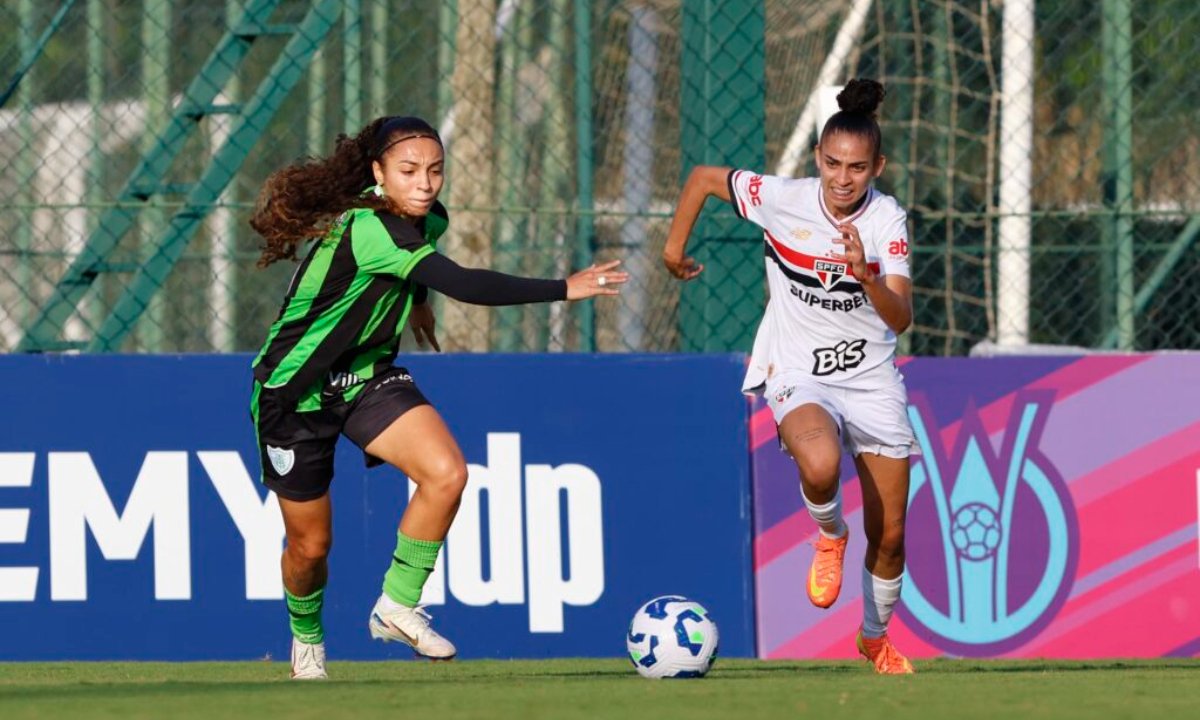 América venceu o São Paulo em Cotia (foto: Divulgação/São Paulo)