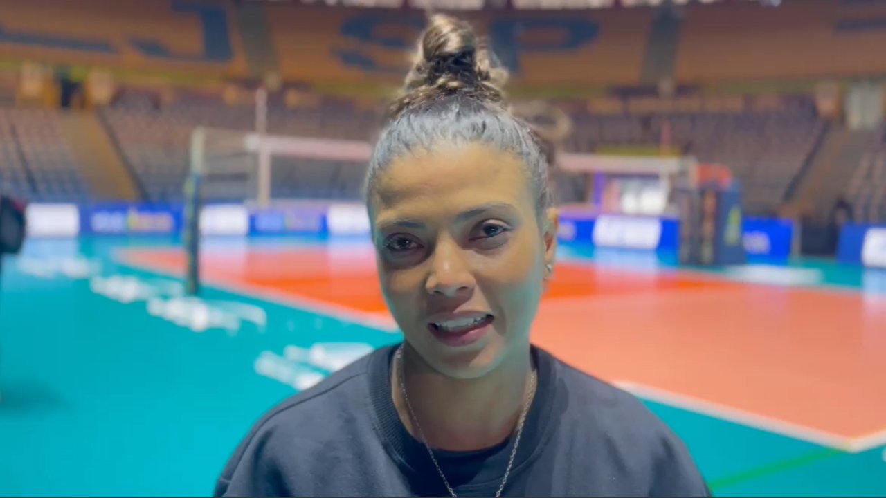 Léia, líbero do Bauru (foto: Pedro Bueno / No Ataque)