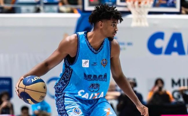 Nathan Mariano, do Franca, estará no Draft da NBA (foto: Reprodução)