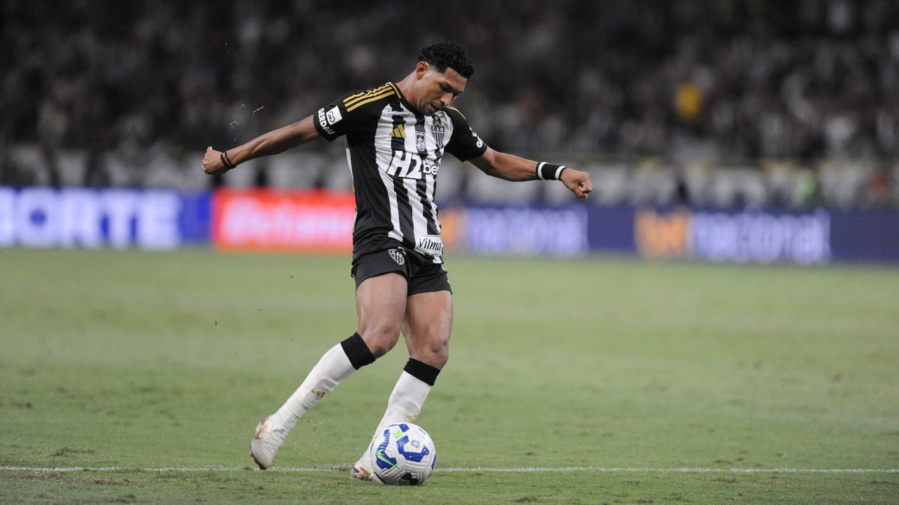 Rony, atacante do Atlético (foto: Alexandre Guzanshe/EM/D.A. Press)