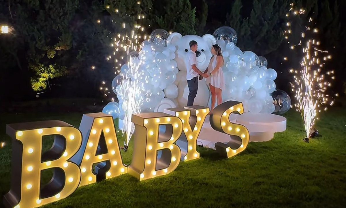 Rubens e a namorada Ana Paula vão ser pais de um casal (foto: Reprodução/Instagram)